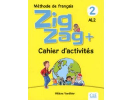 Livro Zigzag + de Helene Vanthier ( Francês )