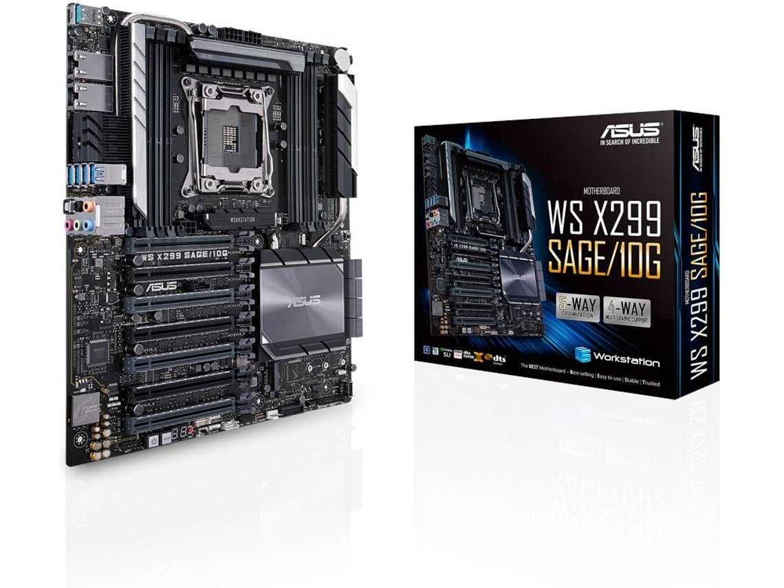 Motherboard ASUS WS X299 Sage/10G (Socket LGA2066 - Intel X299 - SSI ...