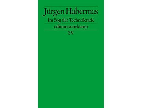 Livro Im Sog Der Technokratie de Jurgen Habermas (Alemão)