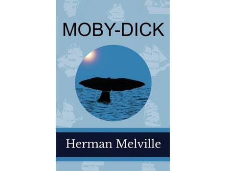 Livro Moby-Dick de Herman Melville ( Inglês )