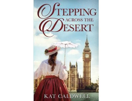 Livro Stepping Across The Desert de Kat Caldwell ( Inglês )