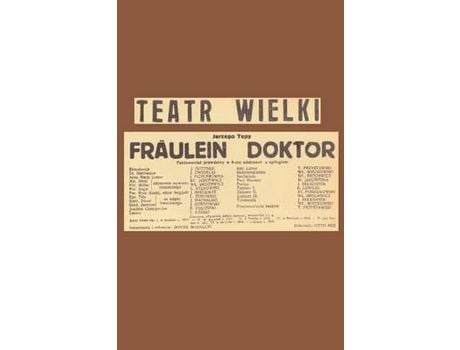 Livro Fräulein Doktor de Jerzy W. Tepa ( Inglês )