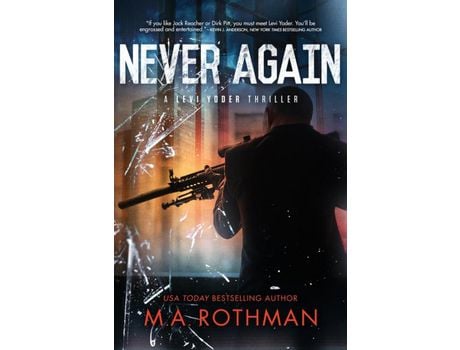 Livro Never Again de M.A. Rothman ( Inglês )