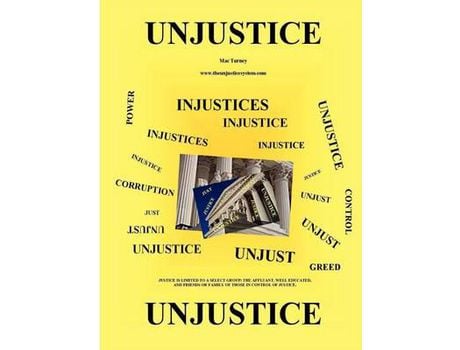 Livro Unjustice Paperback de Mac Turney ( Inglês )