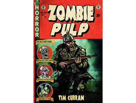 Livro Zombie Pulp de Tim Curran ( Inglês )