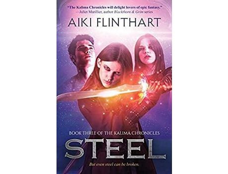 Livro Steel de Aiki Flinthart ( Inglês )