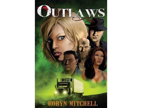 Livro Outlaws de Robyn Mitchell ( Inglês )