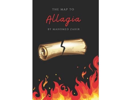 Livro The Map To Allagia de Mahomed Zahir ( Inglês )