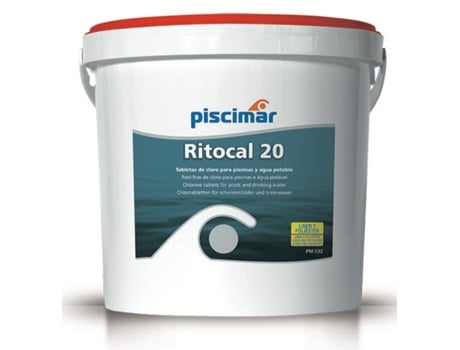 Pm-533 Ritocal 20 Hipoclorito Cálcico Pastilha 20Gr PISCIMAR