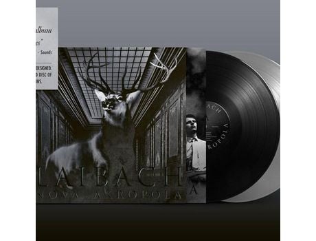 VINIL LAIBACH - Nova Akropola [2LP VINIL PRETO E PRATEADO] Edição Limitada [RSD 2023]