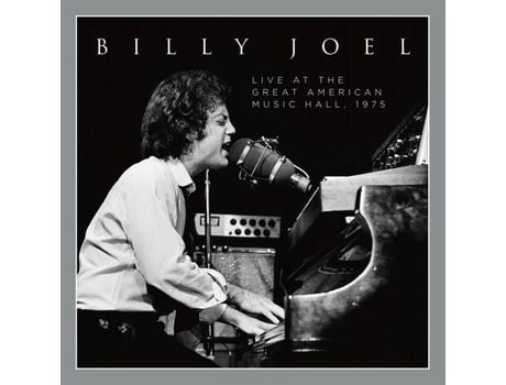 VINIL BILLY JOEL - Live At The Great American Music Hall 1975 [2LP VINIL CINZENTO] Edição Limitada [RSD 2023]