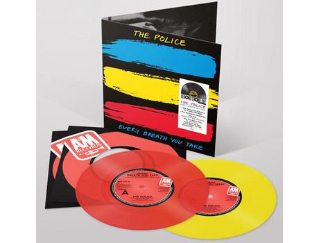 VINIL THE POLICE - Every Breath You Take [2LP 7' VINIL VERMELHO E AMARELO] Edição Limitada [RSD 2023]