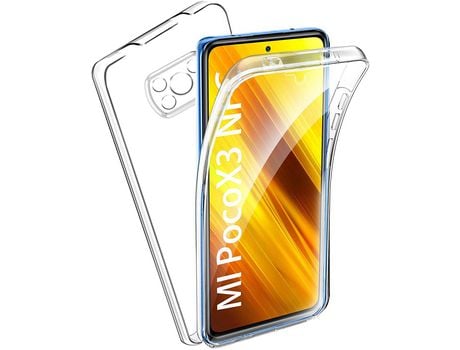 Capa para Xiaomi Poco X3 Nfc Clear 360 LUSOSMART Transparente