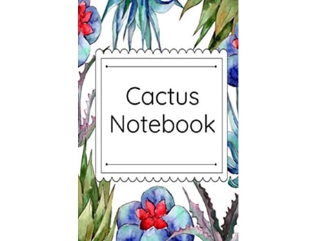 Livro Cactus Notebook Cactus Garden Journal Composition Book 6 inches x 9 inches Large Succulent Lover Gift de Joy Bloom (Inglês)