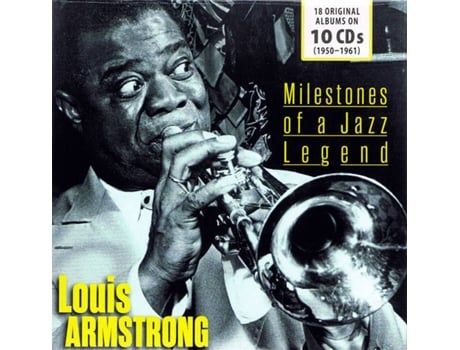 Box Set CD Louis Armstrong - Milestones Of A Jazz Legend