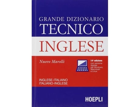 Livro Grande Dizionario Tecnico Inglese de Marolli Giorgio (Italiano)