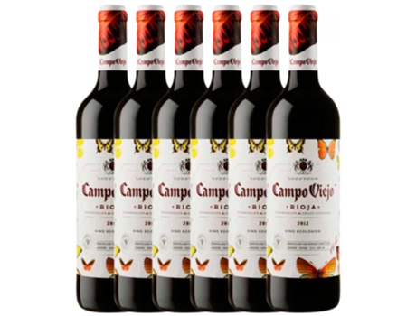 Campo Viejo Ecológico Tempranillo Rioja Joven 75 cl (Caixa de 6 unidades)