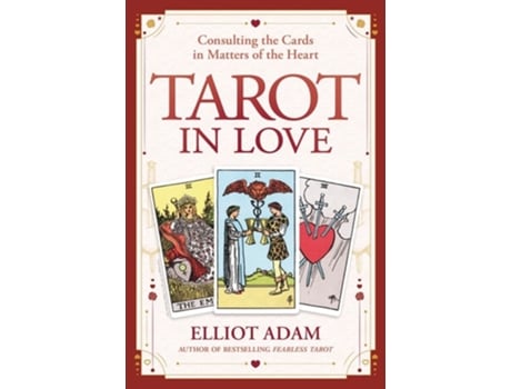 Livro Tarot in Love de Elliot Adam (Inglês)