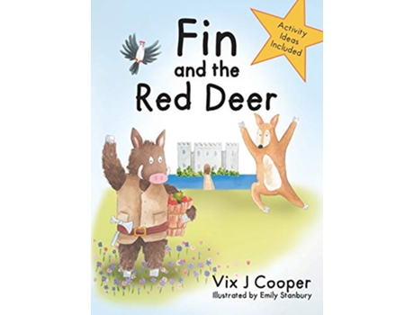 Livro Fin and the Red Deer de Vix J Cooper (Inglês - Capa Dura)