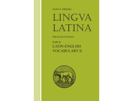 Livro Lingua Latina LatinEnglish Vocabulary II de Hans H Ørberg (Latim)