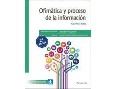 Livro Ofimática y proceso de la información 2.ª edición 2021 de Miguel Moro Vallina (Espanhol)