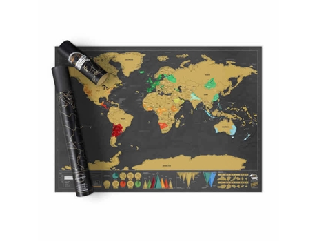 Mapa Raspadinha LUCKIES OF LONDON Deluxe Pequeno