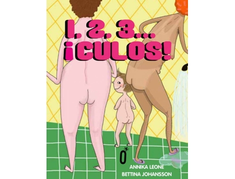 Livro 1, 2, 3...¡Culos! de Annika Leone (Espanhol)