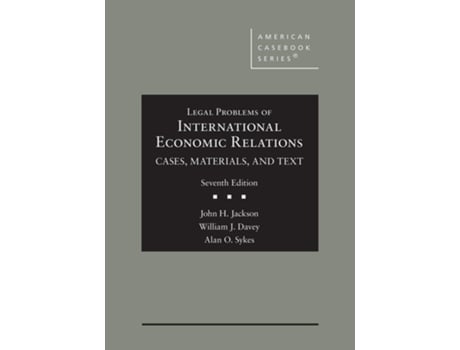 Livro Legal Problems of International Economic Relations de John Jackson, William Davey et al. (Inglês - Capa Dura)