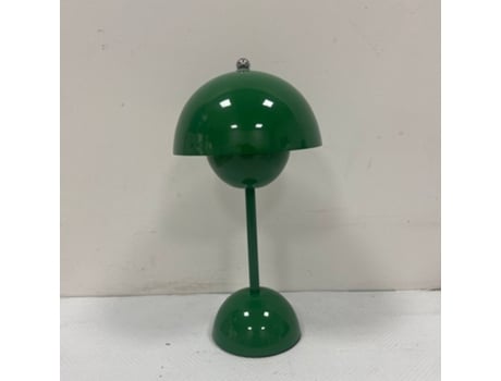 Candeeiros de Mesa Recarregáveis Led em Forma de Botão de Flor de Cogumelo Verde