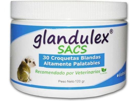 Complemento Alimentar para Cães e Gatos  Glandulex 30 (120 g - 30 Comprimidos)