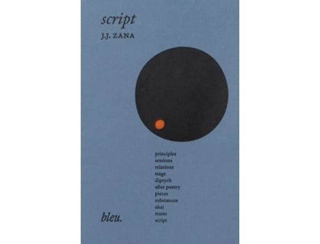 Livro Script de JJ Zana (Inglês)