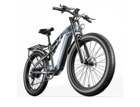 Bicicleta Elétrica SHENGMILO Mx05 1000W Motor 17.5Ah Bateria 40Km/H Pneus Gordos de 26 Polegadas