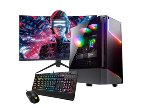 NEO-PC Gaming Mx360 Ryzen 7-5700G/32 Gb Ddr4/1Tb Nvme/Rtx3060/Monitor 27 Fullhd + Teclado e Rato