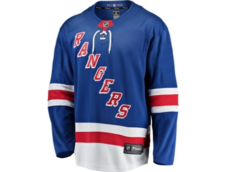 Camiseta de Manga Curta Nhl Breakaway Home Azul Sfanatics