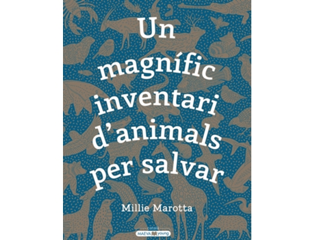 Livro Magnifico Inventario De Animales Por Sal de Millie Marotta (Catalán)