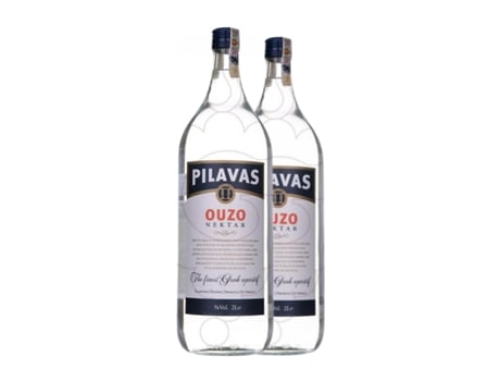 Anis PILAVAS Ouzo Garrafa Especial (2 L - 2 Unidades)