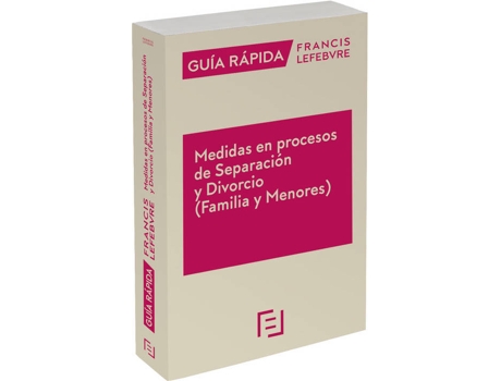 Livro Medidas En Procesos De Separación Y Divorcio (Familia Y Menores) de Lefebvre-El Derecho (Espanhol)