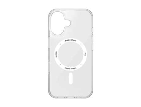 Capa Protetora Magsafe para iPhone 16 NATIVE UNION Anti-Choque Transparente