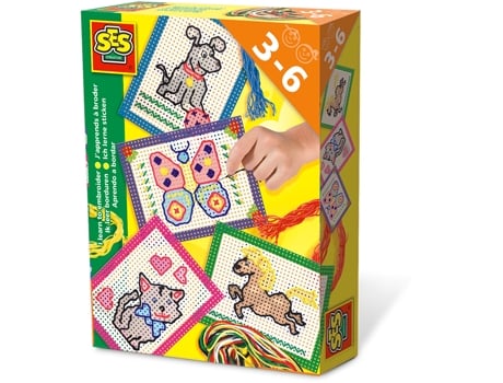 Jogo Ar Livre SES CREATIVE com 6 bolas coloridas (Idade Mínima