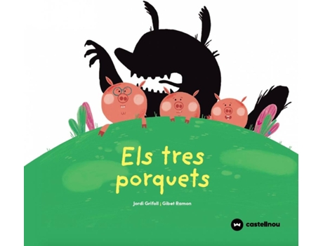 Livro Els Tres Porquets de Jordi Grifoll (Catalão)