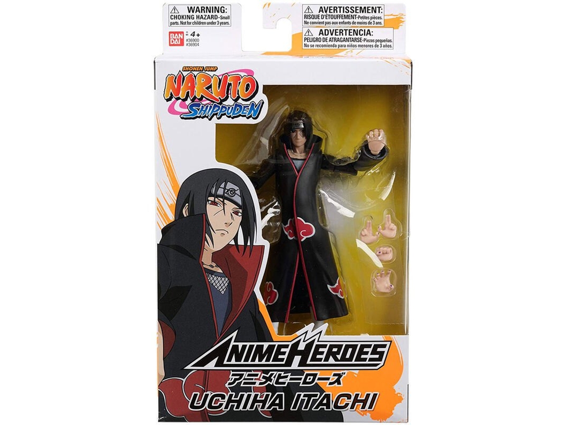 Figura Bandai Anime Heroes Naruto Shippuden Itachi Uchiha