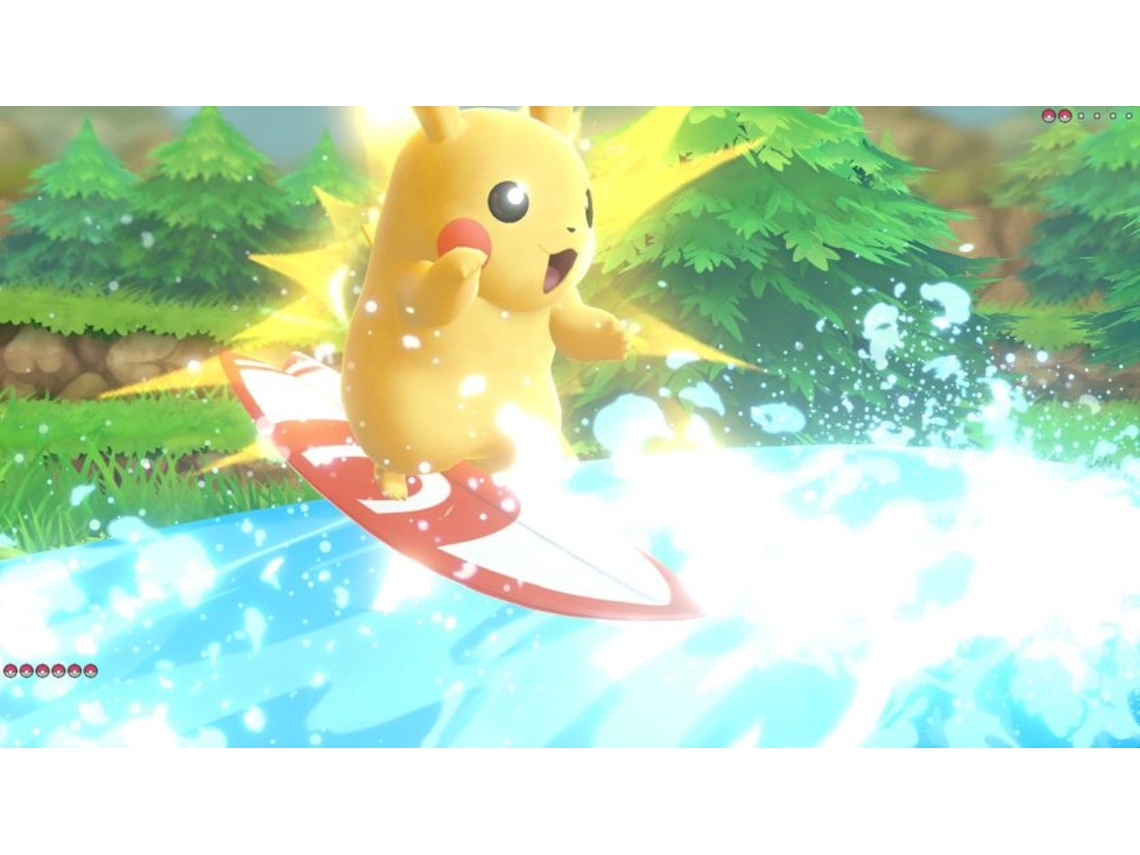 Jogo Pokémon Let's Go, Pikachu! Nintendo Nintendo Switch com o