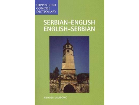 Livro Serbian-English / English-Serbian Concise Dictionary de Mladen Davidovic (Inglês)