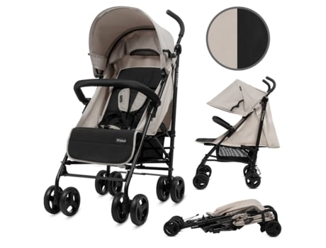 Carrinho de Bebé KIDWELL Qugar Beige/Black