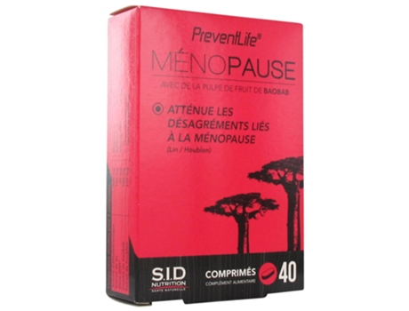 SID Nutrition Preventlife Menopausa 40 Comprimidos SID NUTRITION