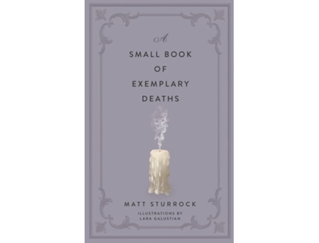 Livro A Small Book of Exemplary Deaths de Matt Sturrock (Inglês - Capa Dura)