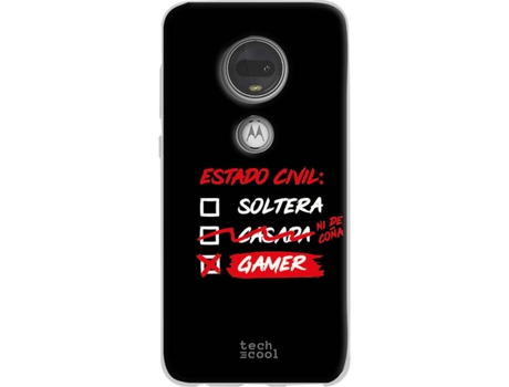 Capa Motorola Moto G7 Moto G7 Plus Techcool Frase Gamer Humor Estado Civil Mulher Worten Pt
