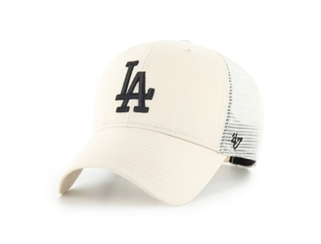 Boné Unissexo 47BRAND Trucker Mlb Los Angeles Bege (Tamanho Único)