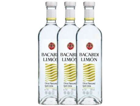 Rum BACARDÍ Bacardí Blanco Limón (0.7 L - 3 unidades)