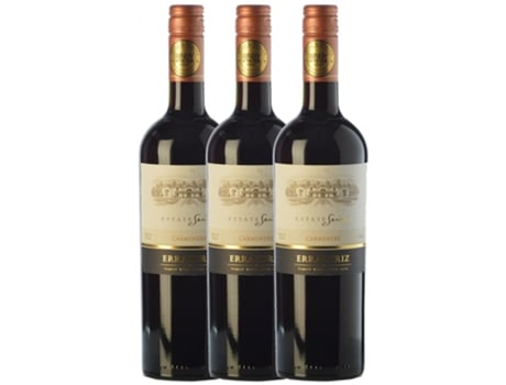 Viña Errazuriz Estate Series Carmenère Valle del Aconcagua Roble 75 cl (Caixa de 3 unidades)